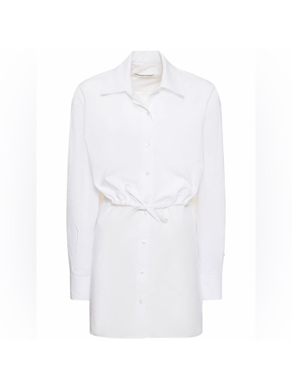 ALEXANDER WANG double layered shirt/dress w / self tie xs